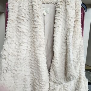 Jolt Cream Faux Fur Lined Jacket